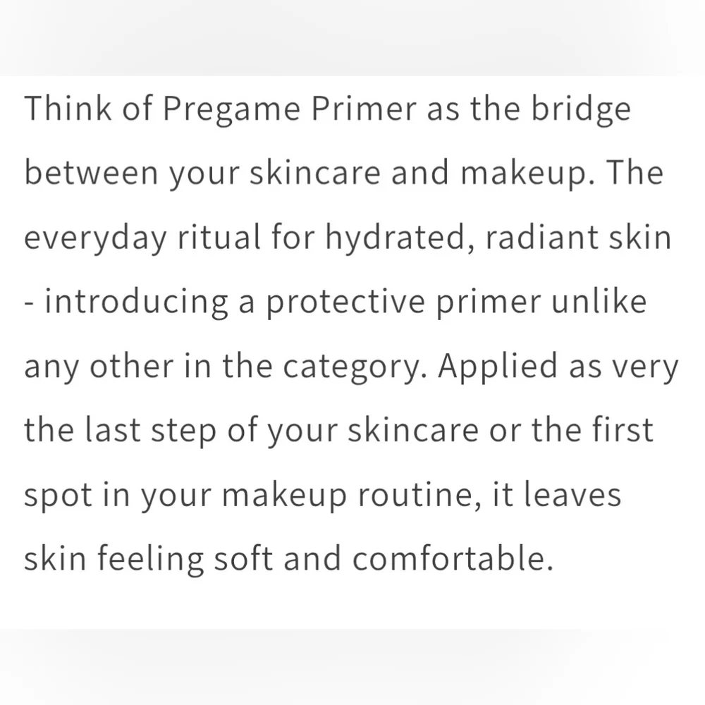 Youthforia Pregame Primer - Cream Full Size Protect Your Skin